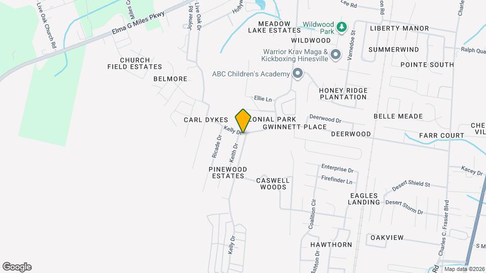 801 Kelly Dr Map and Location Details