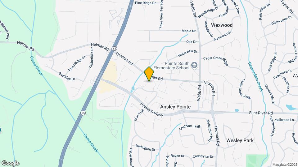 8595 Parkside Dr Map and Location Details
