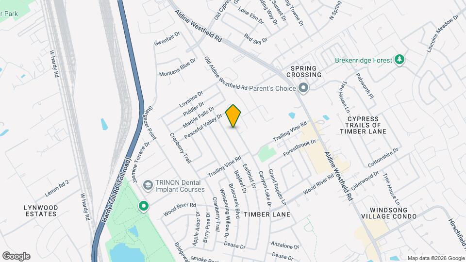 23507 Canyon Lake Dr Map and Location Details