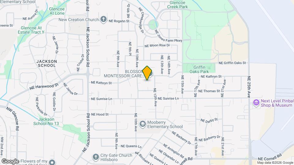 1098 NE Kathryn St Map and Location Details