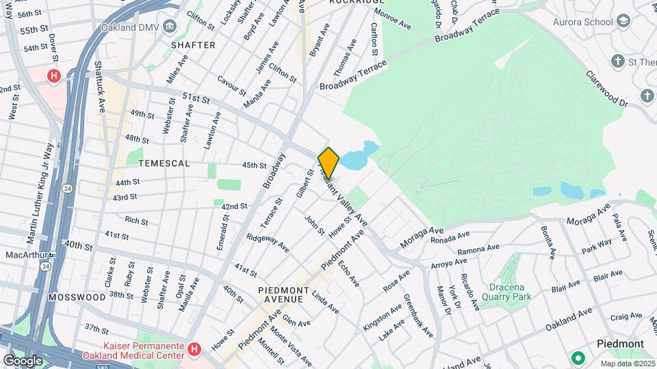 1977 Pleasant Valley Ave Mapa y Detalles de la Ubicación