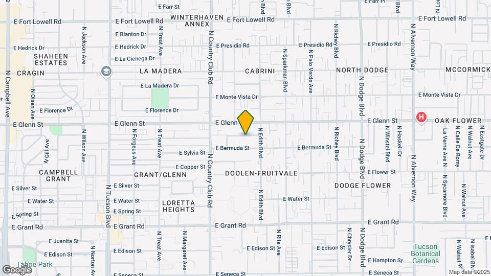 3216-3222 E Bermuda St Mapa y Detalles de la Ubicación