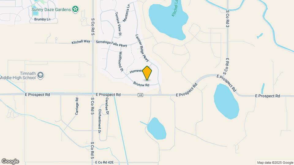 5582 Bristow Rd Map and Location Details