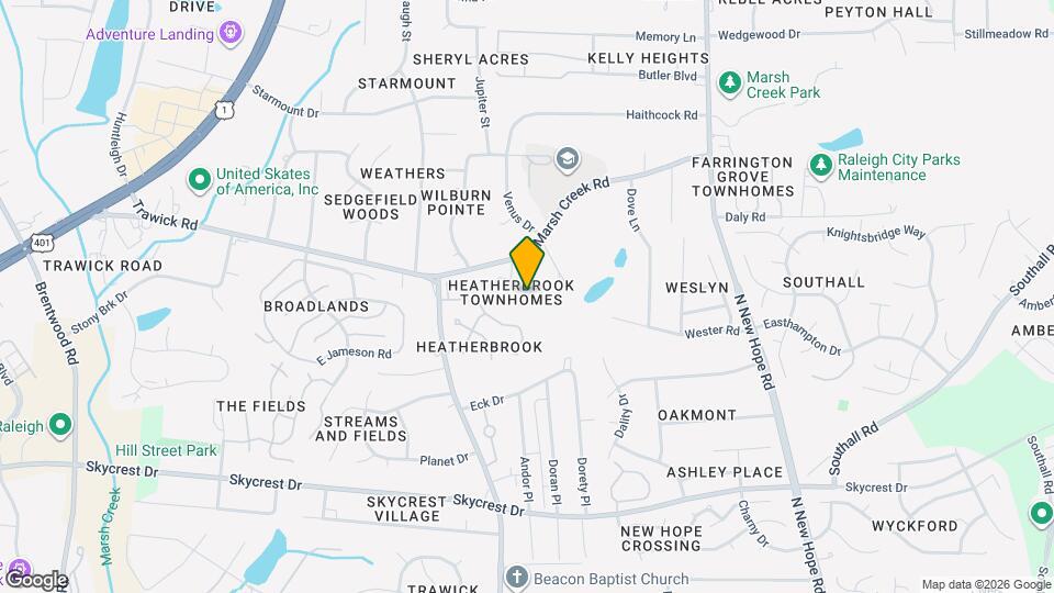 2918 Faversham Pl Mapa y Detalles de la Ubicación