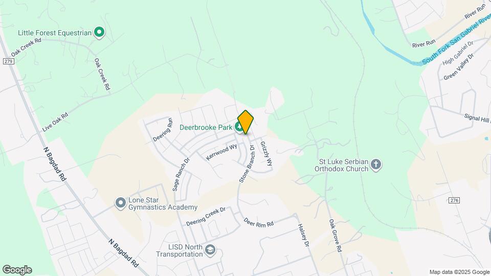 2809 Stone Branch Dr Map and Location Details