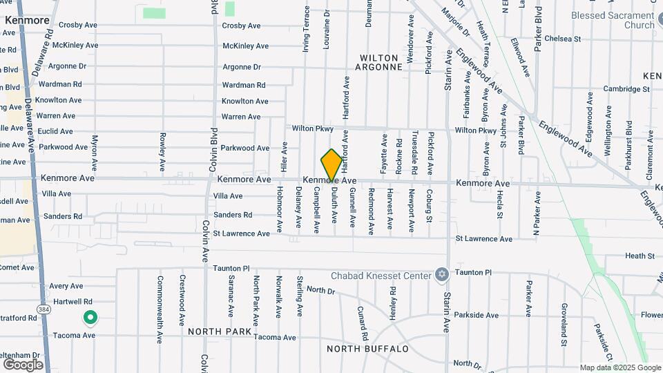 894 Kenmore Ave Map and Location Details
