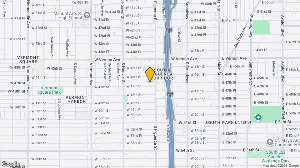 529 W 47th St Map and Location Details
