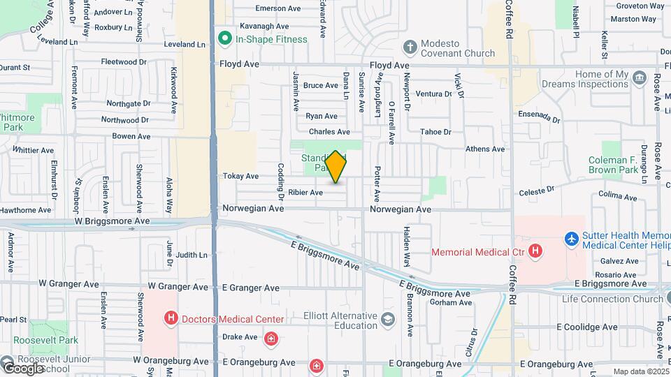 517 Ribier Ave Map and Location Details
