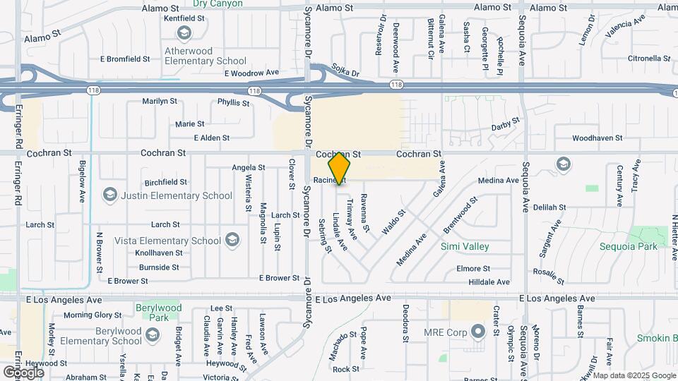 2296 Trinway Ave, Unit Cozy Studio Map and Location Details