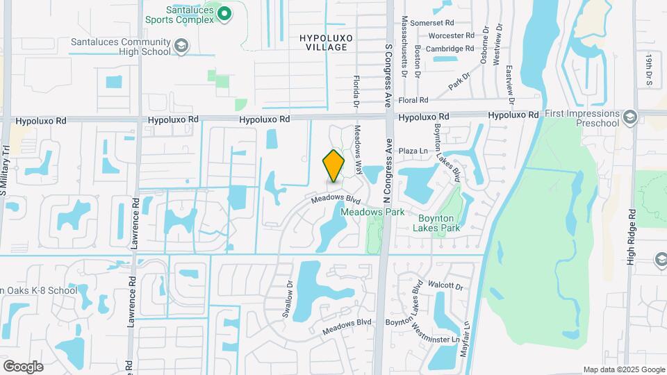 105 Meadows Cir, Unit 105 Mapa y Detalles de la Ubicación