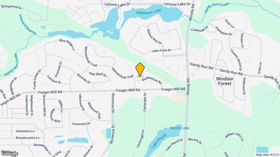 103 Shallowford Rd Map and Location Details