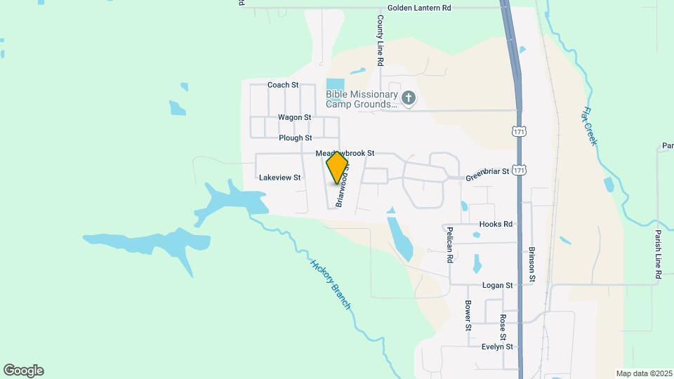 1803 Briarwood St Map and Location Details