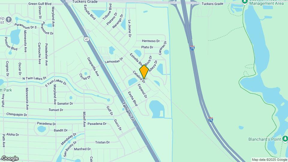 12402 Catalina Dr Map and Location Details