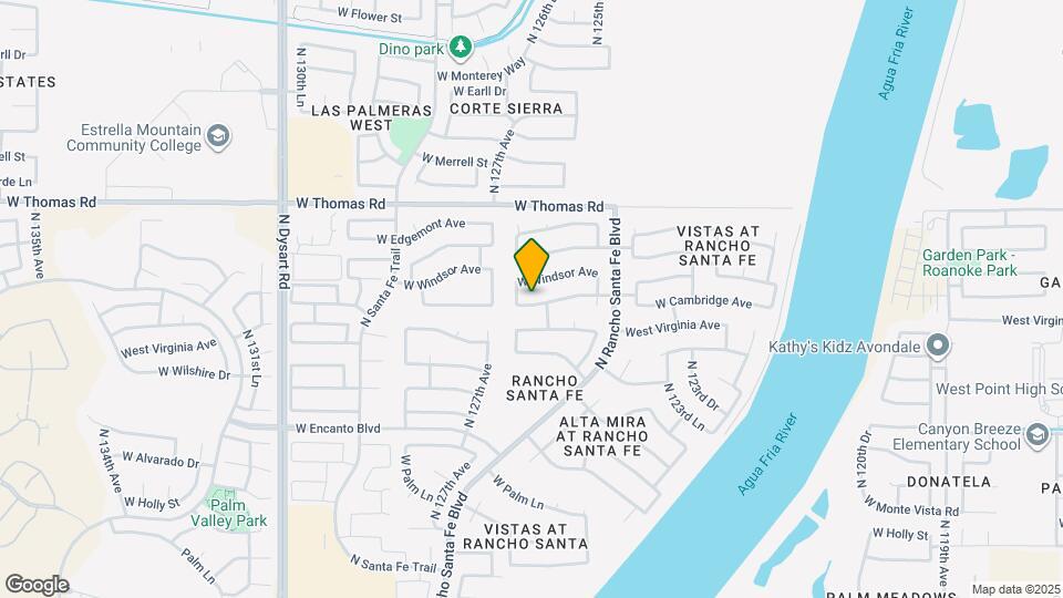 12618 W Cambridge Ave Map and Location Details