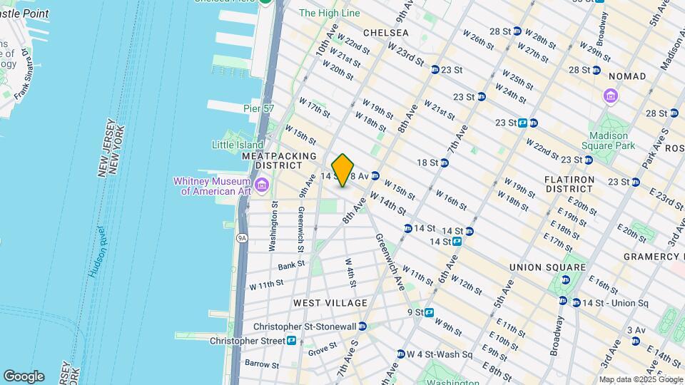 The Gansevoort Map and Location Details