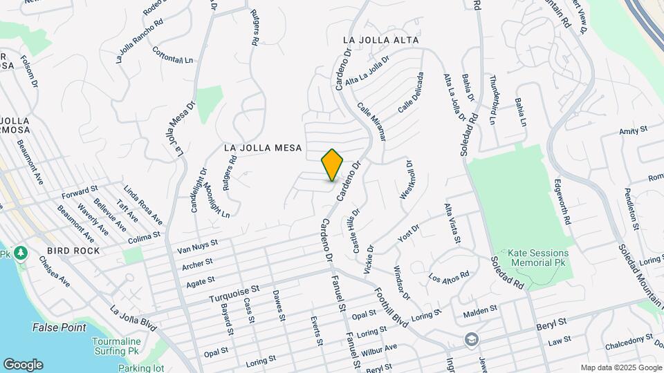 1395 Caminito Floreo Mapa y Detalles de la Ubicación