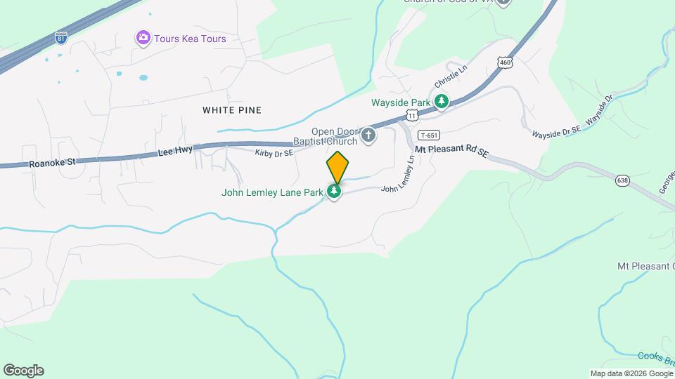 270 John Lemley Ln Map and Location Details