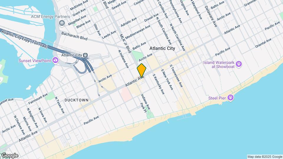 1710 Atlantic Ave Map and Location Details