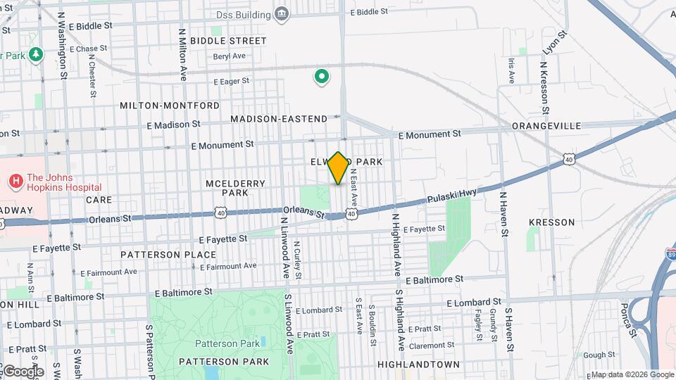440 N Robinson St Mapa y Detalles de la Ubicación