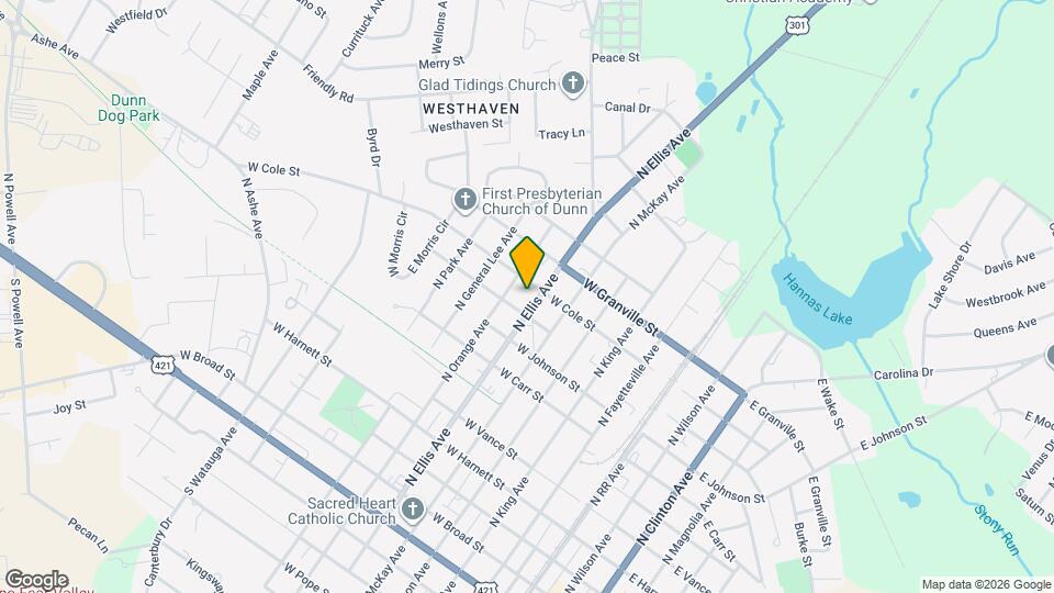 807 N Ellis Ave Mapa y Detalles de la Ubicación