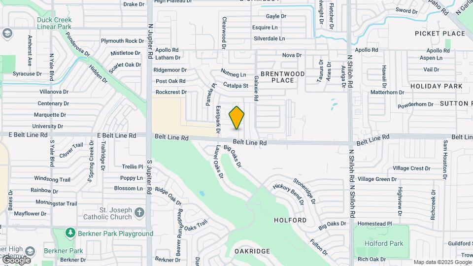 3101 Duck Creek Pkwy Map and Location Details