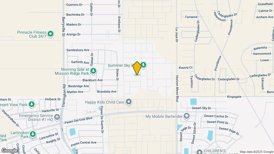 13848 Vicki Brewer Ave Map and Location Details