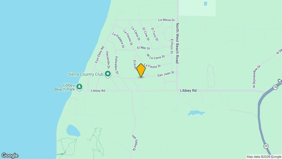 2605 San Juan St Map and Location Details