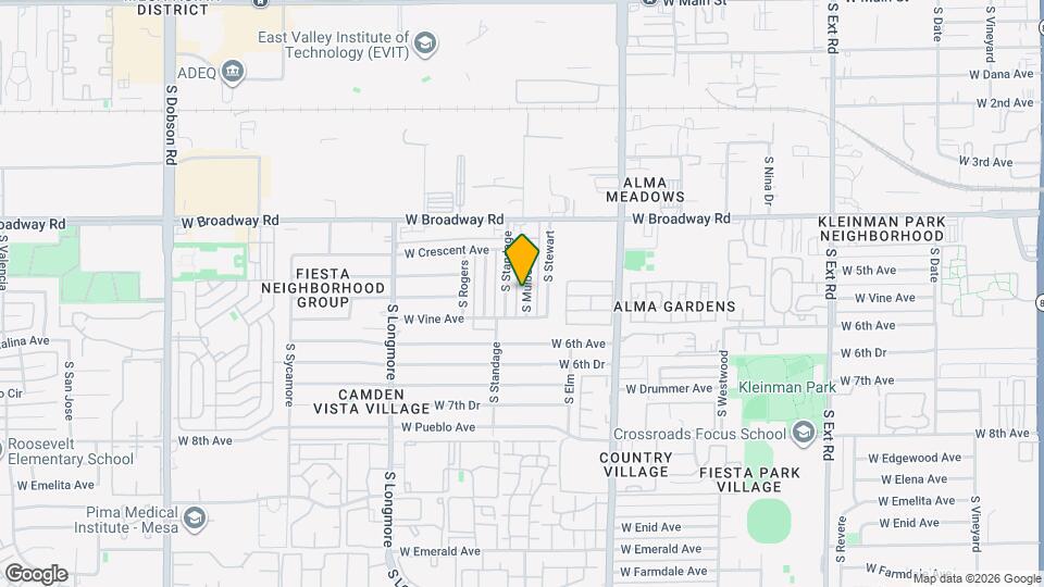 518 S Mulberry Map and Location Details