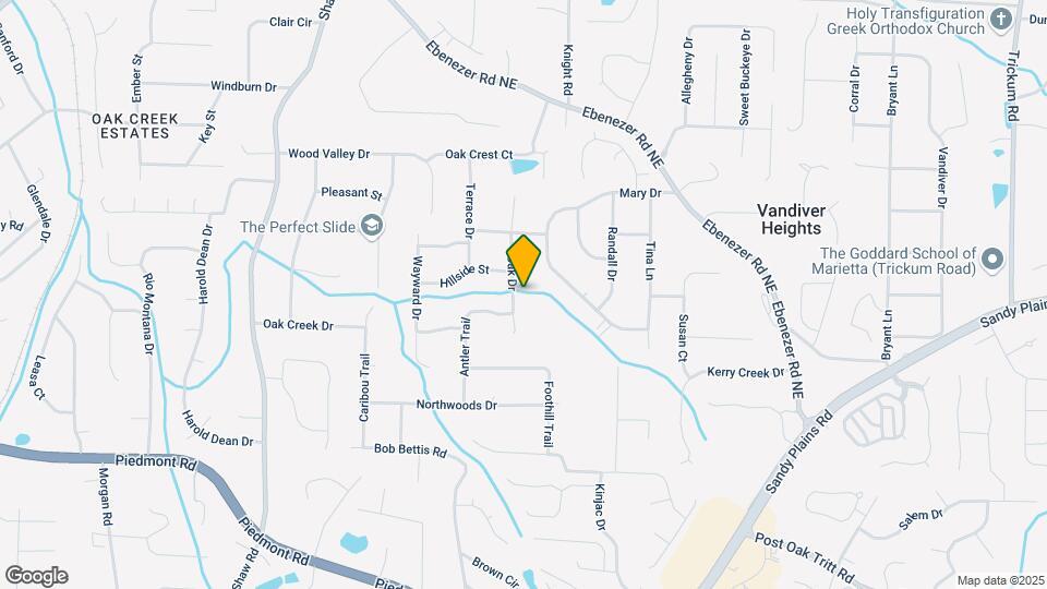 3064 Oak Dr Map and Location Details