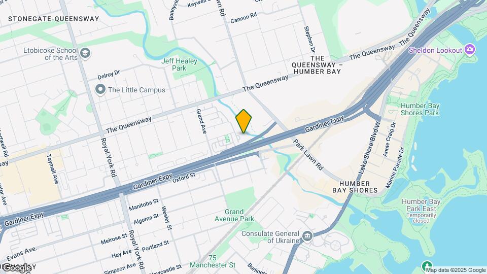245 Dalesford Rd Map and Location Details