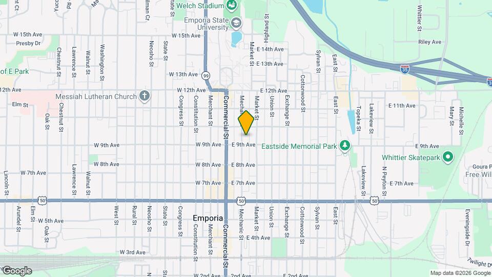 908 Mechanic St Map and Location Details