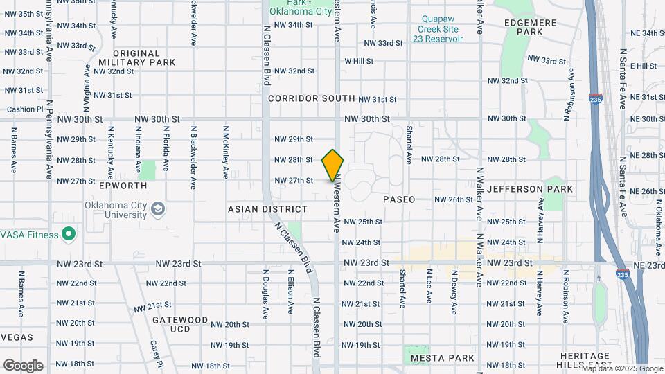 1100 NW 27th St. Mapa y Detalles de la Ubicación