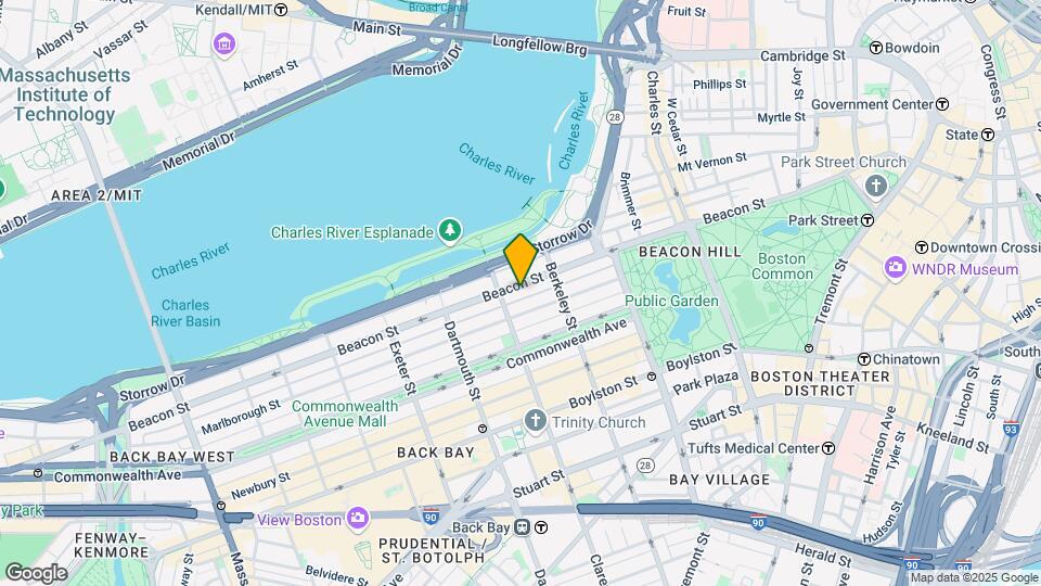 185 Beacon St Mapa y Detalles de la Ubicación