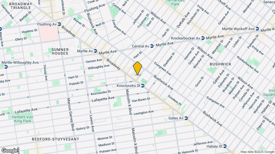 1143 DEKALB Ave-Unit -2D Map and Location Details