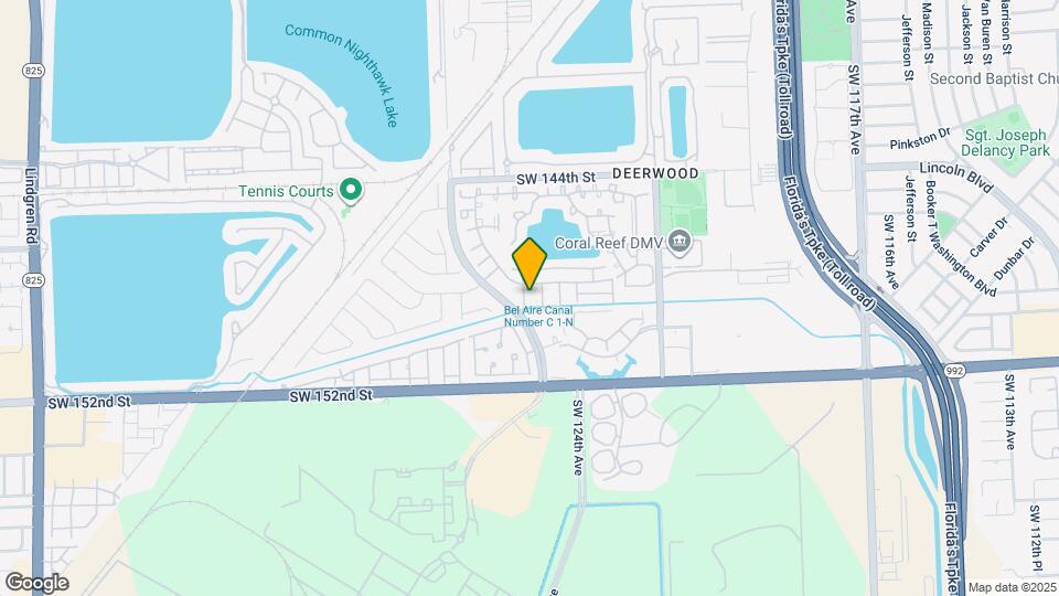 14821 SW 125th Pl Mapa y Detalles de la Ubicación