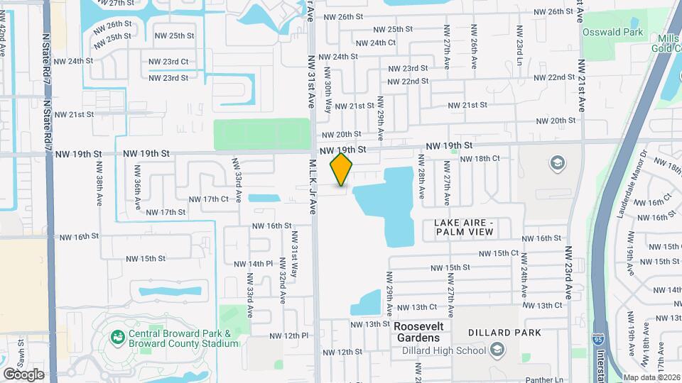 3011 NW 17th St Map and Location Details