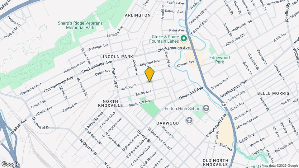 822 Radford Pl Map and Location Details