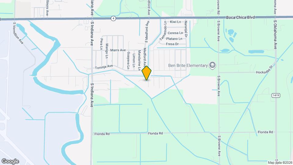 680 Seminole Ln Mapa y Detalles de la Ubicación
