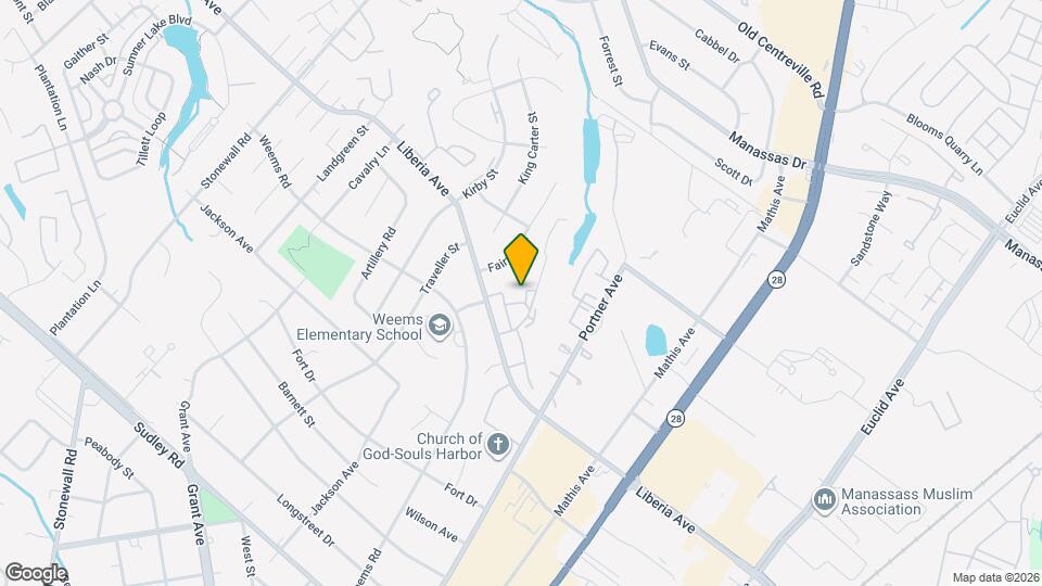 8582 Adamson St Map and Location Details