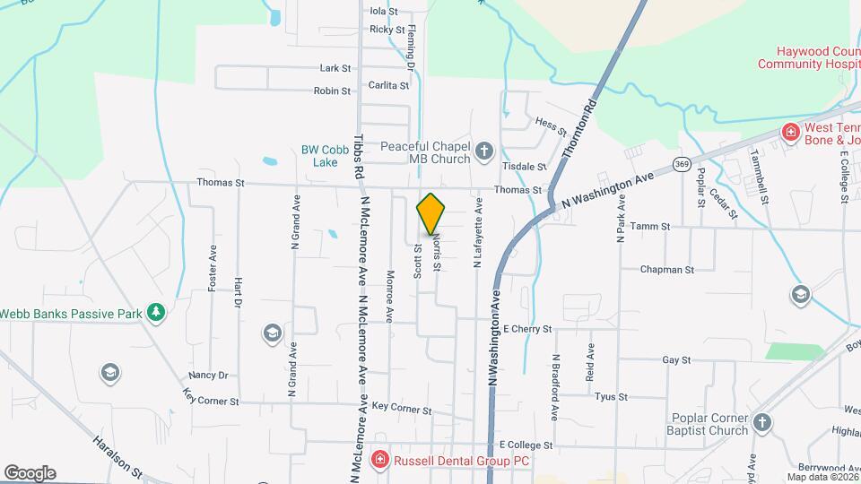 951 Norris St Map and Location Details