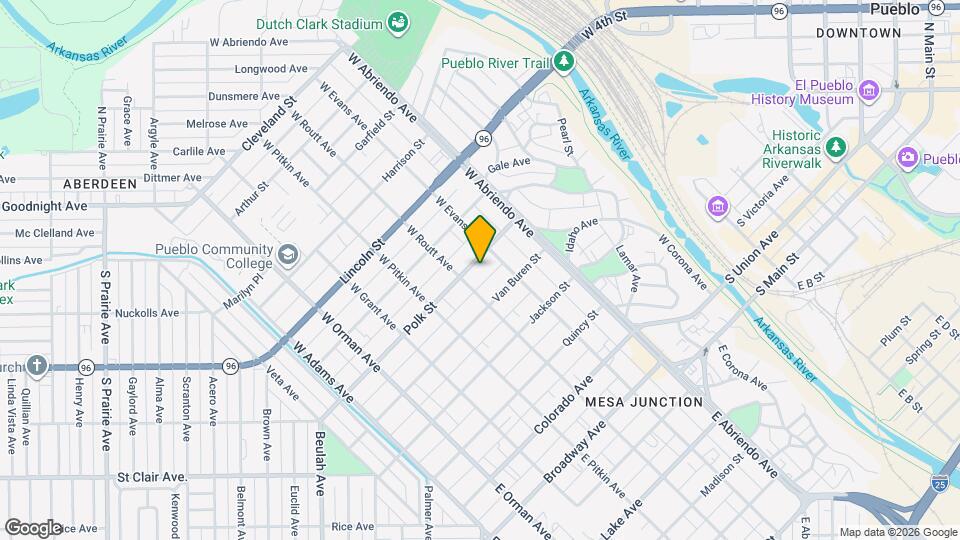 218 Polk St Map and Location Details