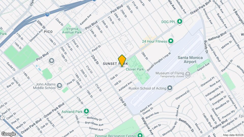 2439 Oak St Map and Location Details