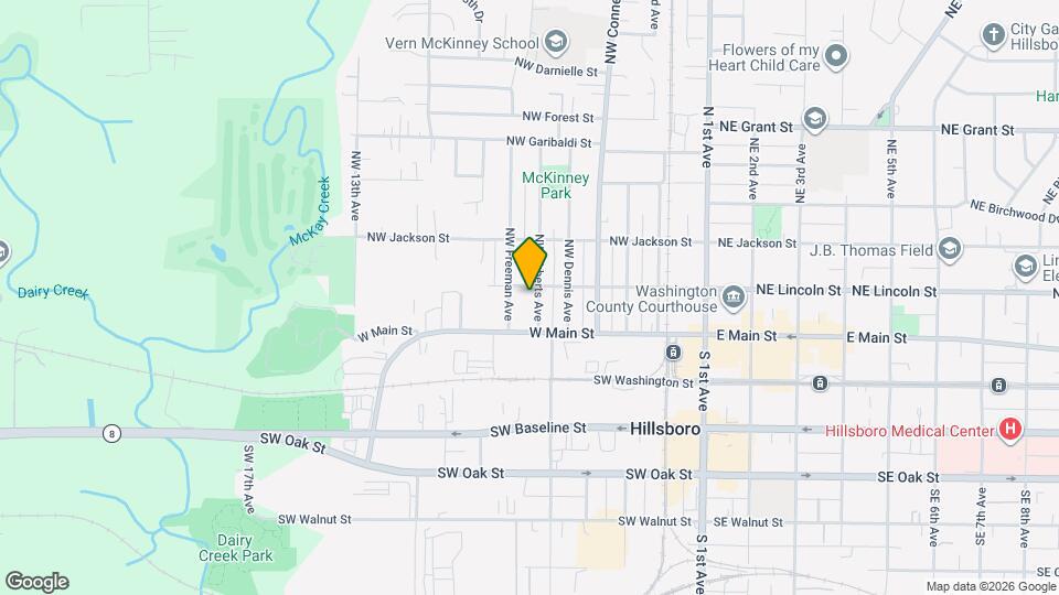 167 NW Ebberts Ave Map and Location Details