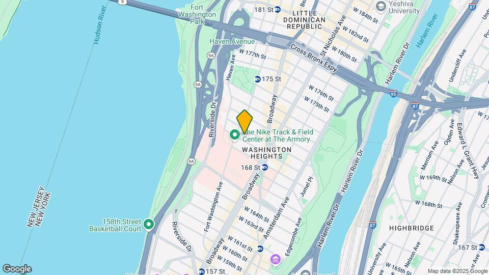 641 W 169th St Map and Location Details