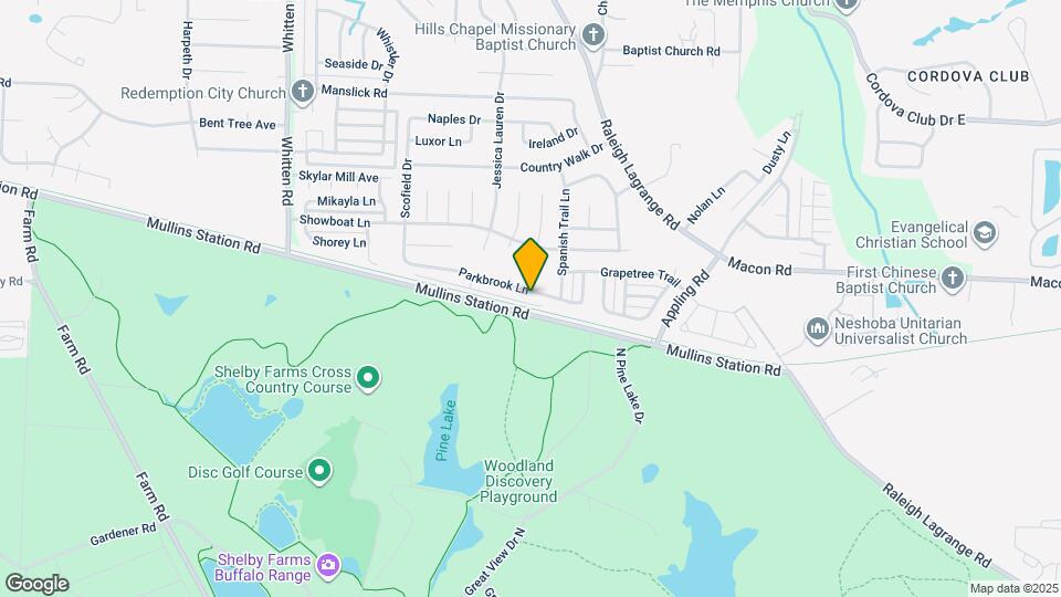 7063 Parkbrook Ln Map and Location Details