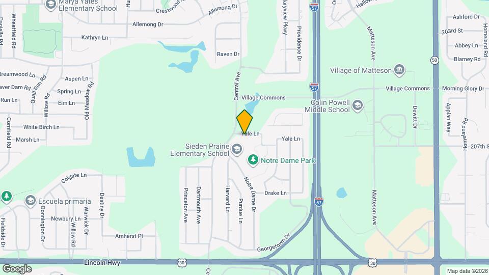 5447 Yale Ln Map and Location Details