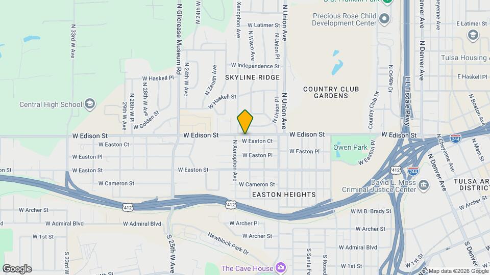 1911 W Easton Ct Map and Location Details