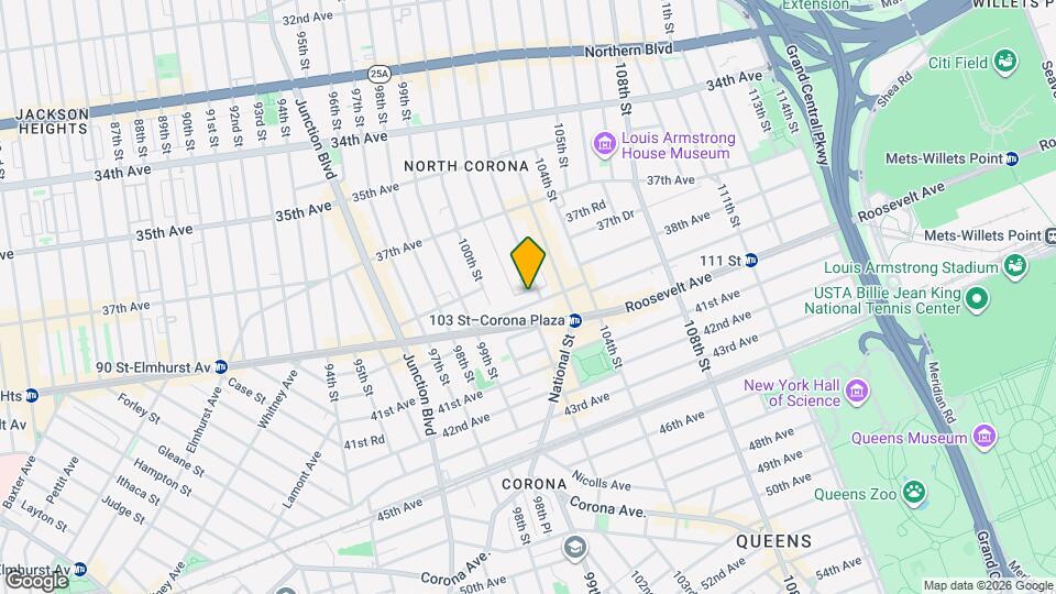 101-09 39th Ave Map and Location Details