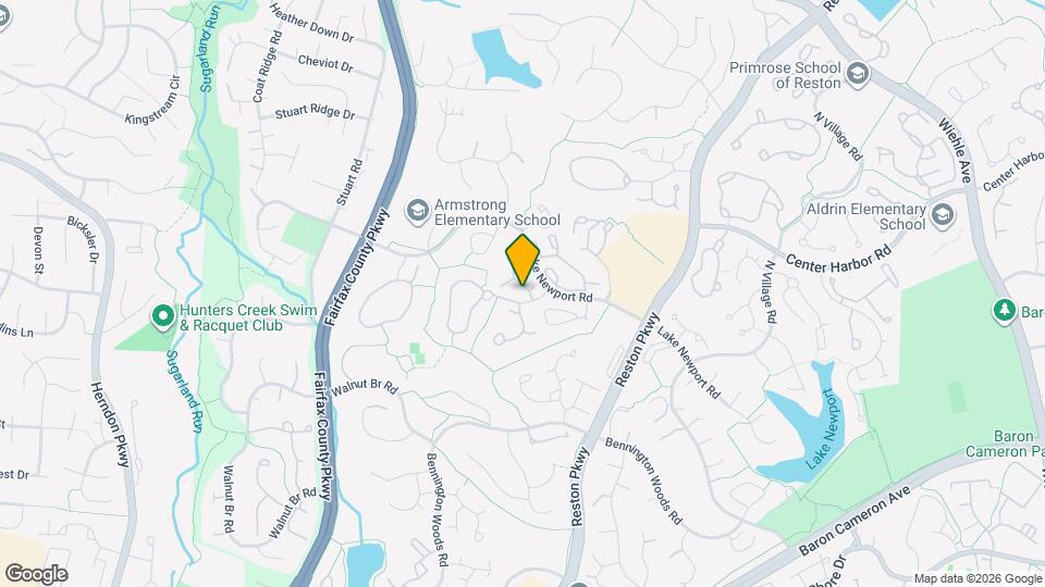 1598 Woodcrest Dr Map and Location Details