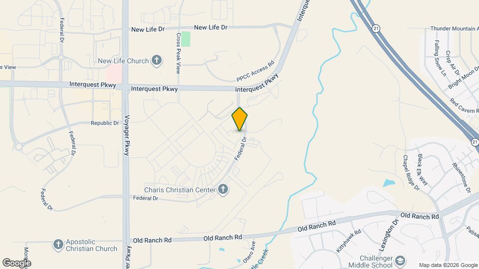 2232 Arikaree Hts, Unit 304 Mapa y Detalles de la Ubicación